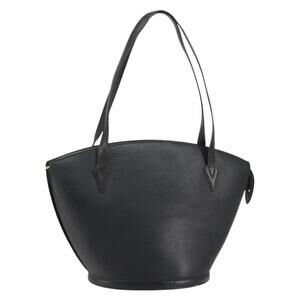LOUIS VUITTON Epi Saint Jacques Shopping Bag Black M52262 LV Auth 143543